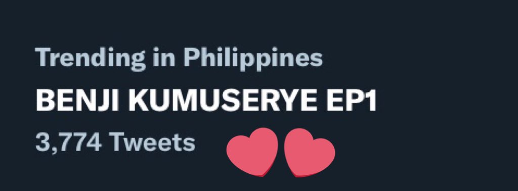 Nasa trendlist kaagad hehe

BENJI KUMUSERYE EP1
#KumuseryewithBenJi