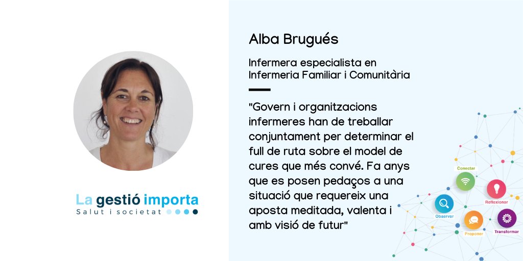 "Govern i organitzacions infermeres han de fixar el full de ruta del model de cures. Fa anys que es posen pedaços a una situació que vol d'una aposta meditada, valenta i amb visió de futur" 

Per <a href="/BruguesAlba/">Alba Brugues Brugues</a> sobre falta d'infermeres #Lagestióimporta

👉 bit.ly/3LwUAsj