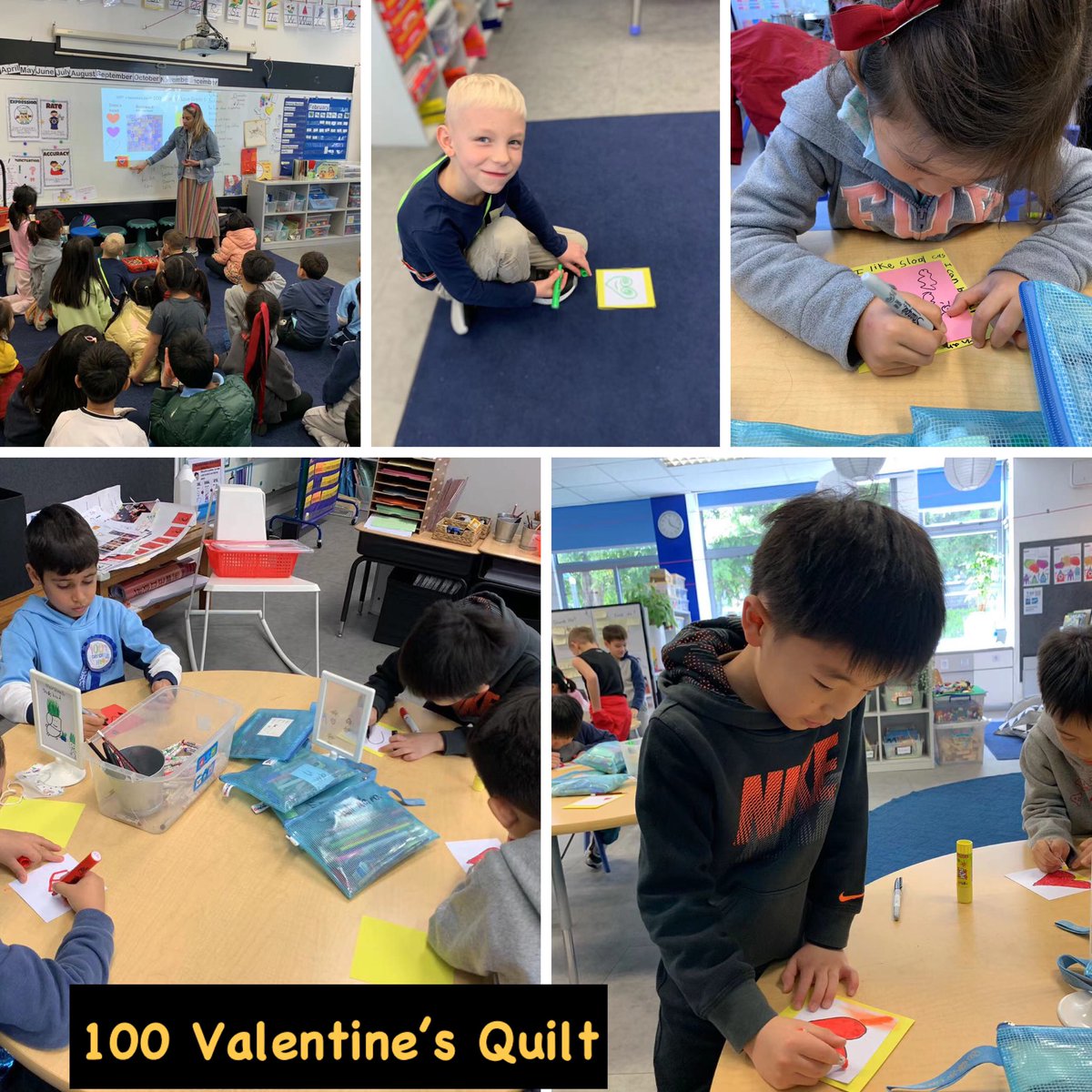 Debbiemcolwill's tweet photo. 100th Day of School @AISGZ - Celebrating with some 100 themed activity rotations with the grade 1 team @CMiolee @AdrianaRewald https://t.co/uw4GxLAxwR