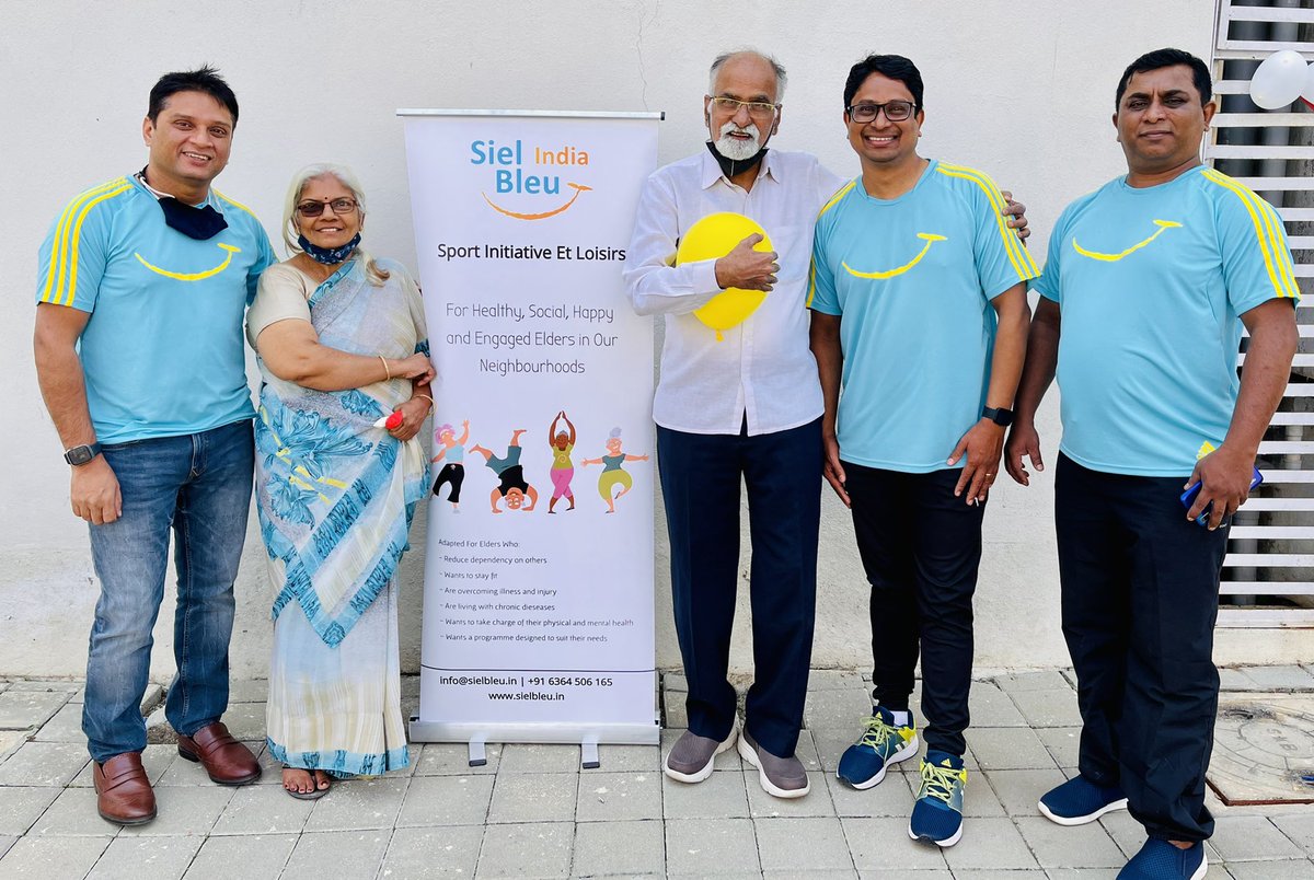 As we march ahead <a href="/in_sielbleu/">Siel Bleu India</a> is making friends all along the way! <a href="/assosielbleu/">Association Siel Bleu</a> <a href="/mmichav/">Manish Michael</a>