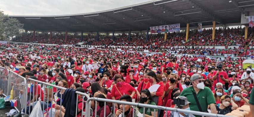 newswatchplusph's tweet photo. LOOK: Presidential candidate Bongbong Marcos to hold a grand campaign rally at the Amoranto Stadium in Quezon City this afternoon.

He’ll also show his support to his mayoral candidate Mike Defensor, who's running against reelectionist Joy Belmonte | @RexRemitio https://t.co/XSpeAQFXVO