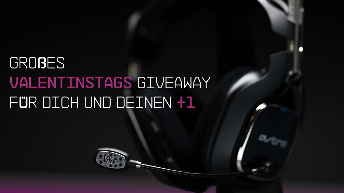 ASTROGamingDE's tweet photo. ❤️‍ #GIVEAWAY ❤️‍ 

Einen schönen #Valentinstag! 🥰

Gewinne ein A40 + Blue Icepop @BlueMicrophones und wir schenken deinem Herzblatt oder Game Buddy oder deinen Lieblingsmenschen ein weiteres Set dazu!

Mach mit!
https://t.co/RQll0d7E6y https://t.co/Dj9OAU4tDk