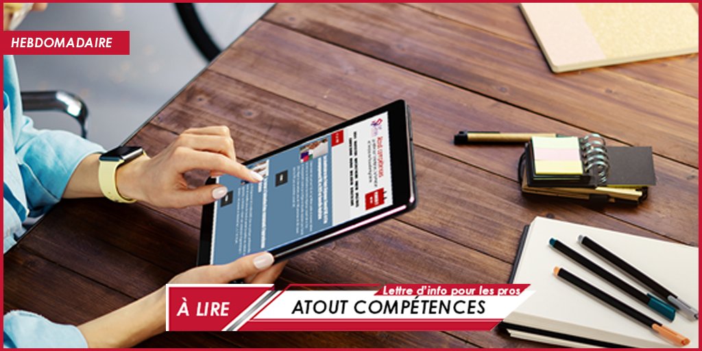 [#Newsletter]

Beaucoup d'infos sur l'évolution pro cette semaine dans #AtoutCompetences : #reconversion #Transco #competences 👉 tinyurl.com/2ajwwvdv

Et aussi des actus #formation #emploi #metiers #NouvelleAquitaine 

🗳️ Donnez votre avis sur notre 📩tinyurl.com/2tf7ky5r