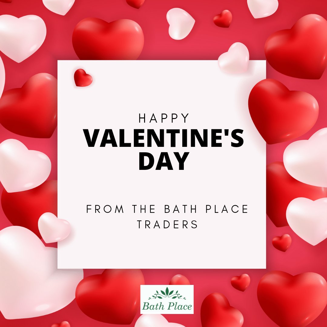 Happy Valentine's Day from the Bath Place Traders. 
Whatever you are doing today, we hope you get to spend some time with those you love.
♥️♥️♥️♥️♥️
#discoverbathplace