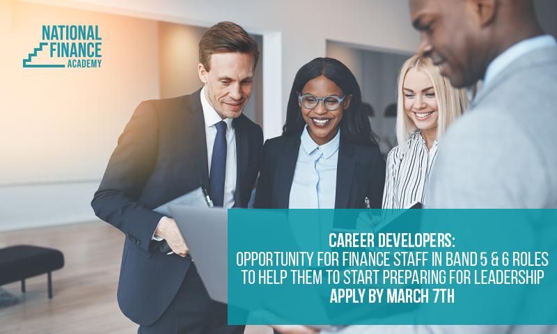 Career Developers, applications now open. Aimed at Band 5-6 finance staff who want to develop and build on their current skills and experience to support them in progressing into #leadership roles in the near future. Apply by March 7th: onenhsfinance.nhs.uk/career-develop… #NHSfinance