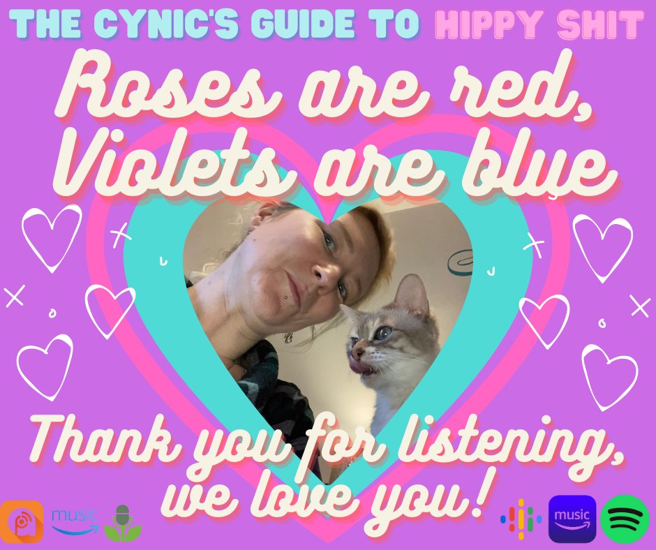 cynics_guide's tweet photo. Happy Valentine's Day to all of my followers! Thank you for all of your ongoing support, it means more than you know. I have recently had some setbacks with my podcast, but seeing the response from my followers has really motivated me to keep going❤️ https://t.co/nUxAFBUT3N