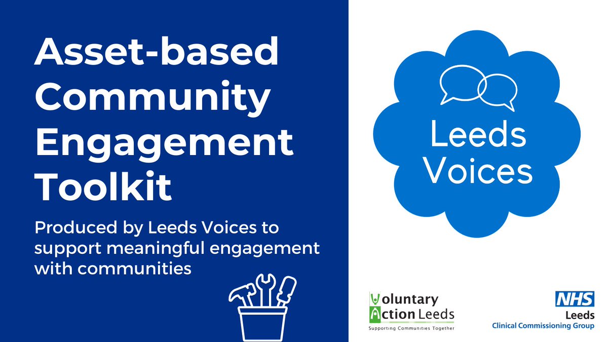 Our Asset Based Community Engagement Toolkit is out now! Check it out 🙌 Please spread the word 📢 All the tools you need to run #community engagements at local level. #Tips and templates for gathering peoples' insights, to make recommendations for action doinggoodleeds.org.uk/news/launch-of…