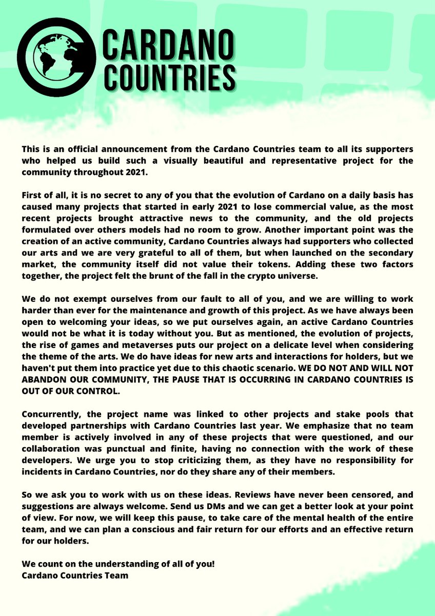 Cardano Countries tweet media