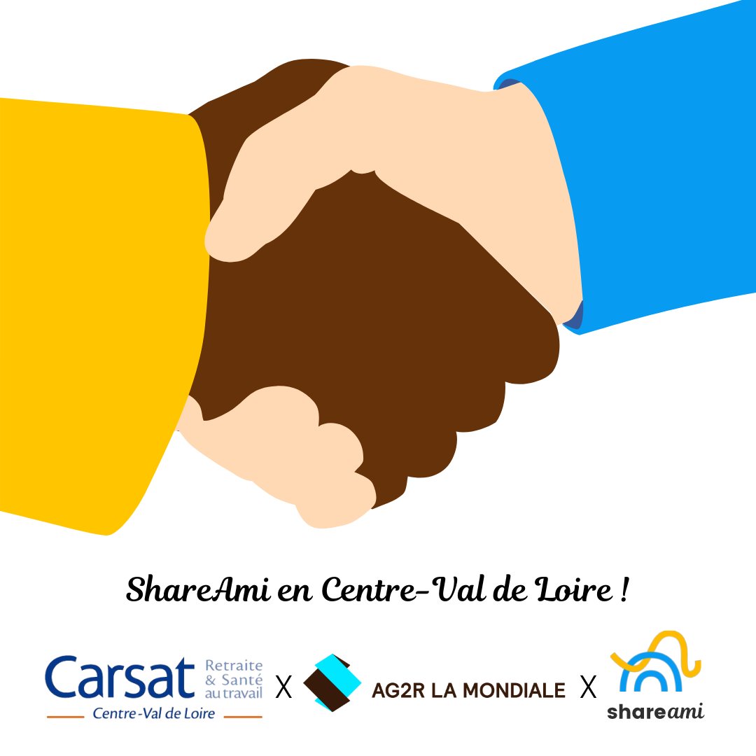 On se développe dans le Centre-Val de Loire ! Merci à la <a href="/CarsatCVL/">Carsat Centre-Val de Loire</a> et à <a href="/AG2RLAMONDIALE/">AG2R LA MONDIALE</a> de nous soutenir pour développer notre initiative dans cette nouvelle région. Ensemble, nous allons nouer des dizaines d’amitiés entre des #personnesâgées et des jeunes apprenant le français.