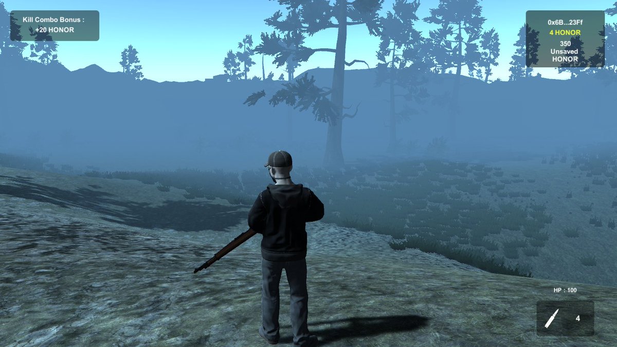 HotRays21's tweet photo. My first kill streak using the kill combo. It's really tough to stay alive, especially when you miss the kill and you want to hold on to kill. 

If you enjoy killing zombies and getting a few incomes while playing, this game is a must try #P2E https://t.co/hW5D5Uftby