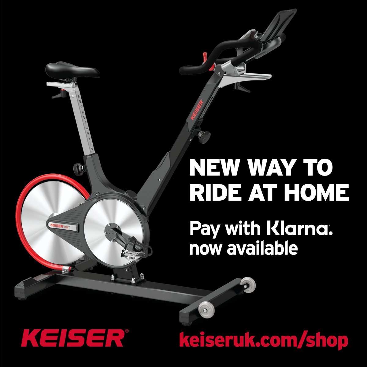 If you have been waiting to purchase an M3i for home.... this is your sign. Klarna is now available with purchases at the Keiser UK shop- head to keiseruk.com/shop and select Klarna at the checkout.
