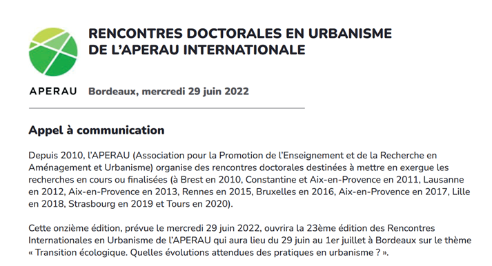 rencontres sur bordeaux 2012