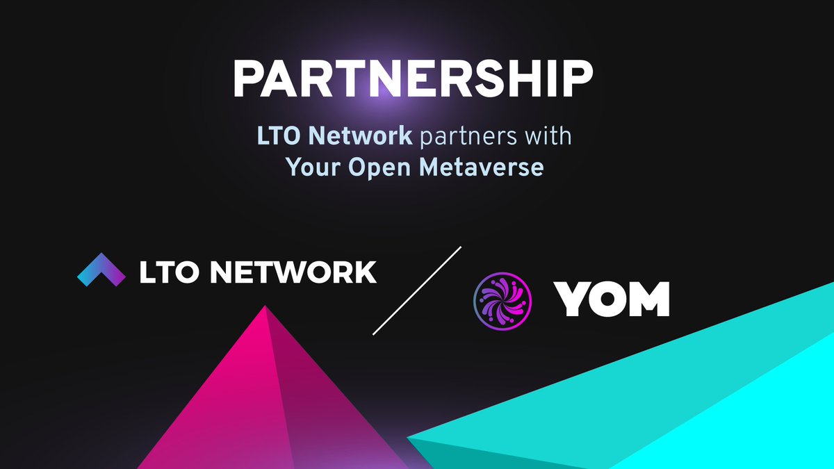 EQTYDAO's tweet photo. New Partnership 📢
We are investing into a partnership with @YOMetaverse

YOM will collaborate with LTO Network to deliver a number of projects and use cases that are currently in development in entertainment, gaming &amp; travel. 
$LTO 🎮

Read More: https://t.co/aKBvzTGpaG https://t.co/V2860YZ6wp