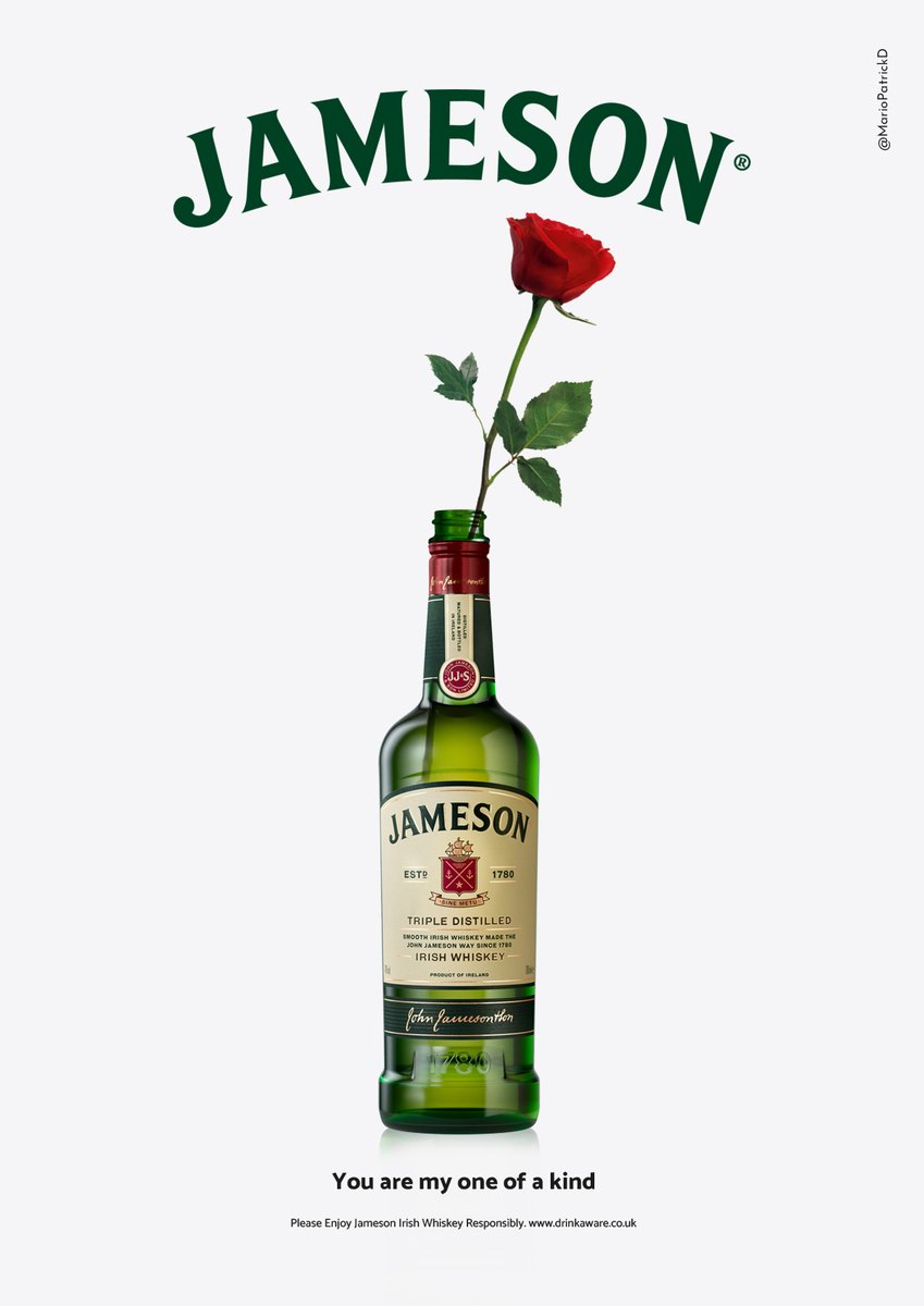 MarioPatrickD's tweet image. Celebrate #ValentinesDay with @jameson_uk.
#LoveJameson @OneMinuteBriefs