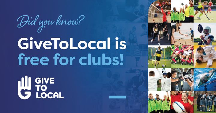 DID YOU KNOW | Free for clubs!

GiveToLocal is all about helping community sports clubs achieve sustainable funding - charging for our service goes against this core principle!

That’s why GiveToLocal is totally free for all clubs in the 21 sports we support, now and always.