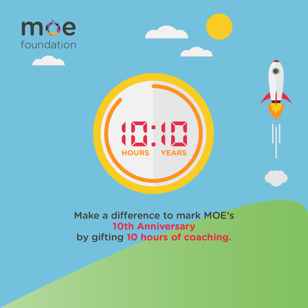 MOE Foundation (CIO) #meotherseveryone (@moefoundation) on Twitter photo MOE started out as a dream, it was inspired by a mother’s love regardless of obstacles, adversity and the challenges each one of us faces.
Help us Make A Difference by gifting 10 hours of coaching.
To find out more please contact sue@moefoundation.com
#love MOE started out as a dream, it was inspired by a mother’s love regardless of obstacles, adversity and the challenges each one of us faces.
Help us Make A Difference by gifting 10 hours of coaching.
To find out more please contact sue@moefoundation.com
#love
