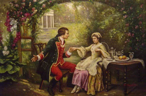 Washington's Courtship 
#JeanLeonGeromeFerris  painting 🎨
#HappyValentinesDay 💝💝