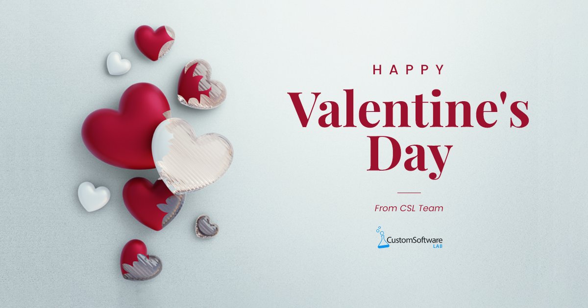 thecsl9's tweet image. Wishing you a life full of happiness and love! #happyvalentinesday
#CustomSoftwareLab #WebDevelopment #DigitalMarketing