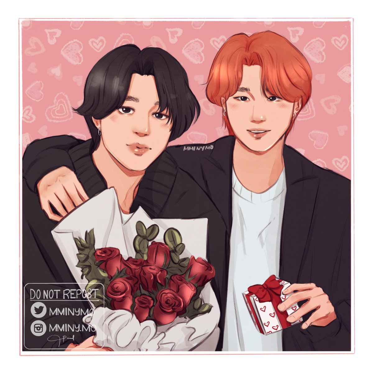 mminymo's tweet photo. Happy Valentine’s Day 🐱💖🐣

#yoonmin https://t.co/7rMeWQFTdg