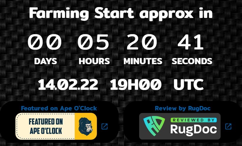 CronosStake's tweet photo. 🌐Pools are open to deposit 

Farming start Soon:
🗓February 14th, 2022
⏱7PM UTC

WebApp https://t.co/f5ol0FOcde

#CRO #cronoschain #DeFi #AVAX #TerraLuna #MATIC https://t.co/1CWqcdAToL