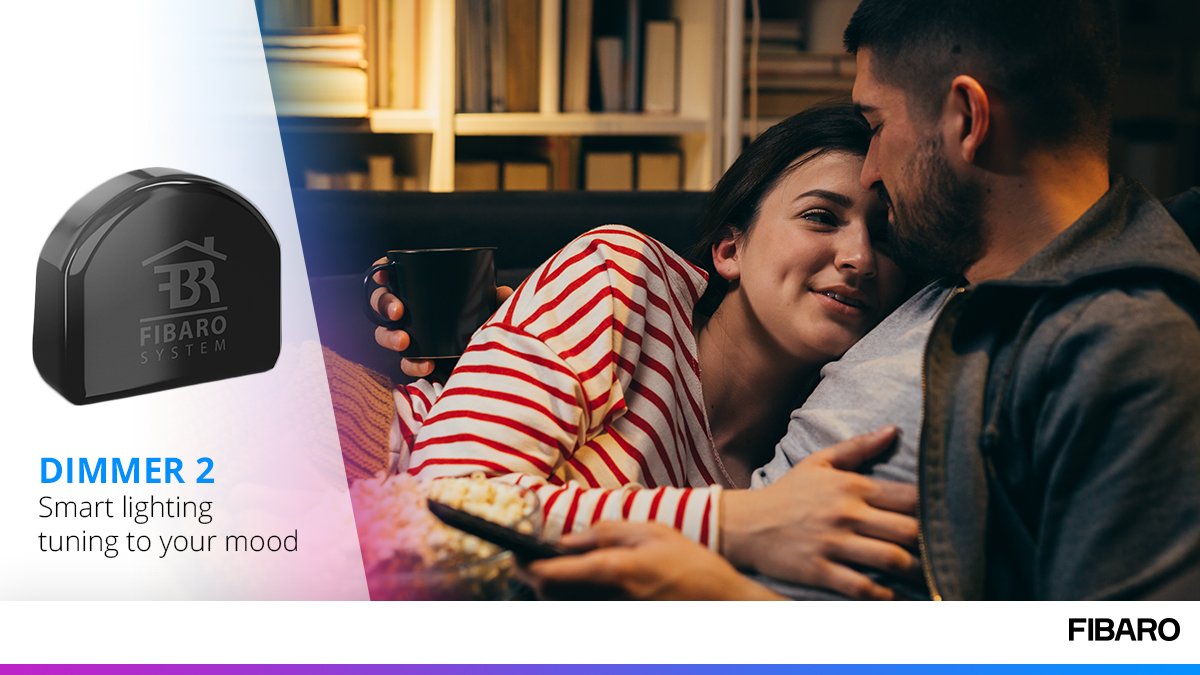 #FIBARO Dimmer sayesinde bu #SevgililerGünü nü olabilecek en iyi atmosferde geçirin. Işığın parlaklığını bu özel akşamın romantik havasını yansıtacak şekilde değiştirin ❤