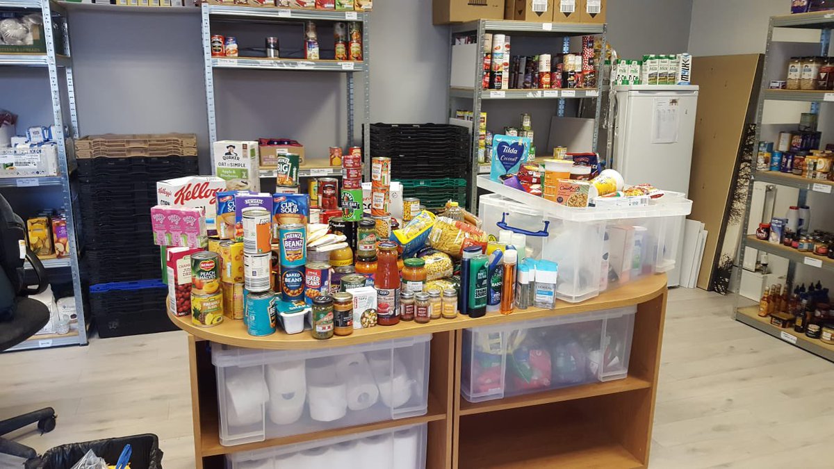 Massive thank you to <a href="/AfcSouthpark/">Southpark AFC</a> who organised a collect for the East Renfrewshire Food Larder. Support is much appreciated and will help towards getting food support to this in need in East Ren. <a href="/ScotAmFA/">Scottish Amateur FA</a> @OfficialSSMFL