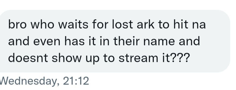 SedyTo's tweet image. Just checked my DMs: Imagine being a "streamer" and sending this kind of stuff to other streamers.....my mans pls worry about ur own content. I removed their name cause this is a REALLY BAD LOOK FOR U BUDDY.  Besides, I was gone cause i was traveling *FOR* lostark lol..