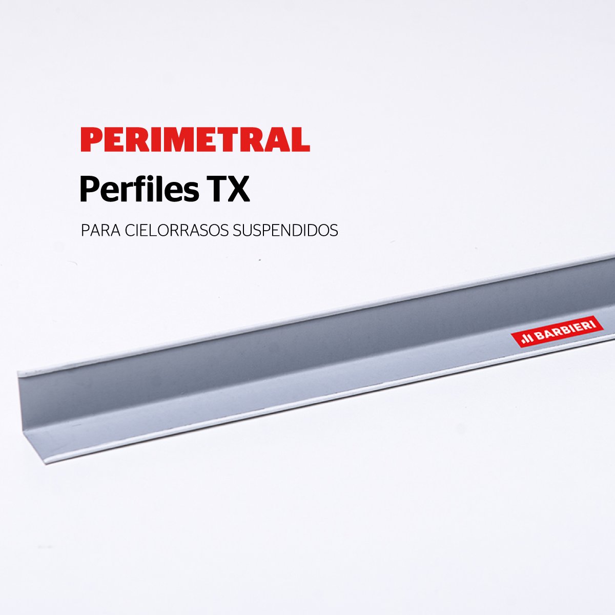 Los perfiles Barbieri #TX brindan una solución de alta performance en sistemas de soporte de #cielorrasos suspendidos.

Ingresá y conocelos: adbarbieri.com/productos/sist…
