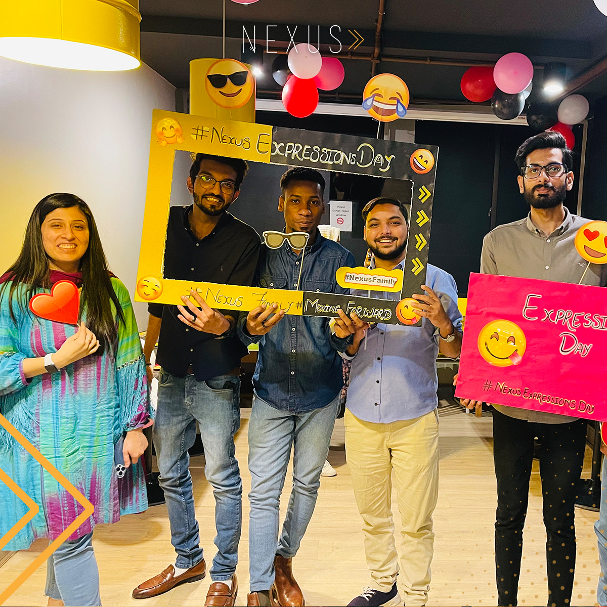 nexuscorp_ltd's tweet photo. At #Nexus, we always make an effort to appreciate what is ours. This year we decided to celebrate #Expressionsday to appreciate our employees for all the hard work they put in. We gave them an opportunity to express their love for the people who matters to them the most. https://t.co/s2FANklFa9