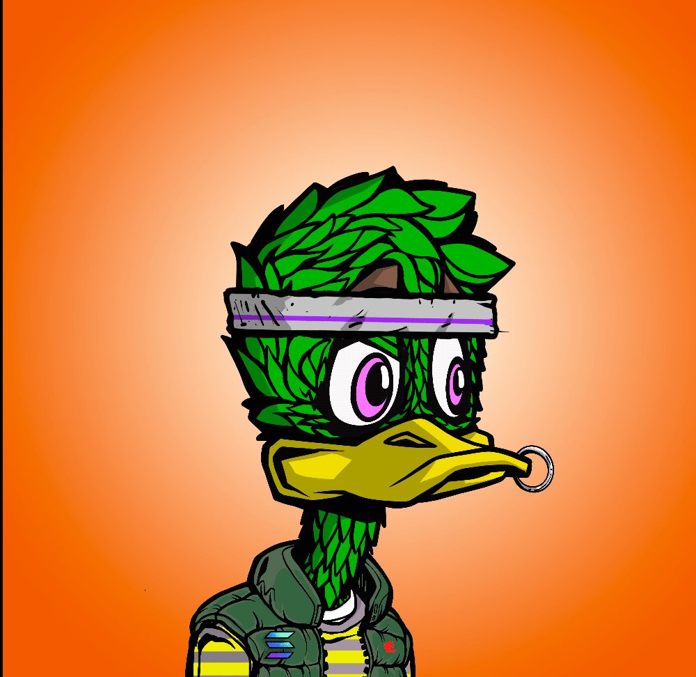 I believe that Dazed Ducks can be number one in Solana NFT🚀