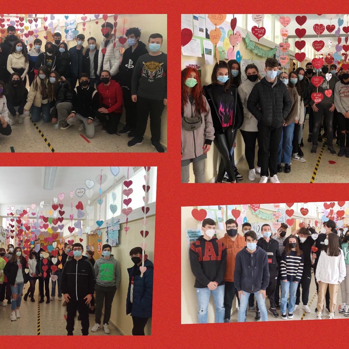ccvirgenpenabem's tweet photo. Hoy hemos celebrado la campaña de San Valentín trabajada en las clases de Inglés Colegio Virgen de la Peña Fundación Educere: 10 WAYS TO LOVE YOURSELF. THE MAGIC IS IN YOU. HAPPY VALENTINE'S DAY!#vpmola https://t.co/iyhIfW5V5Z
