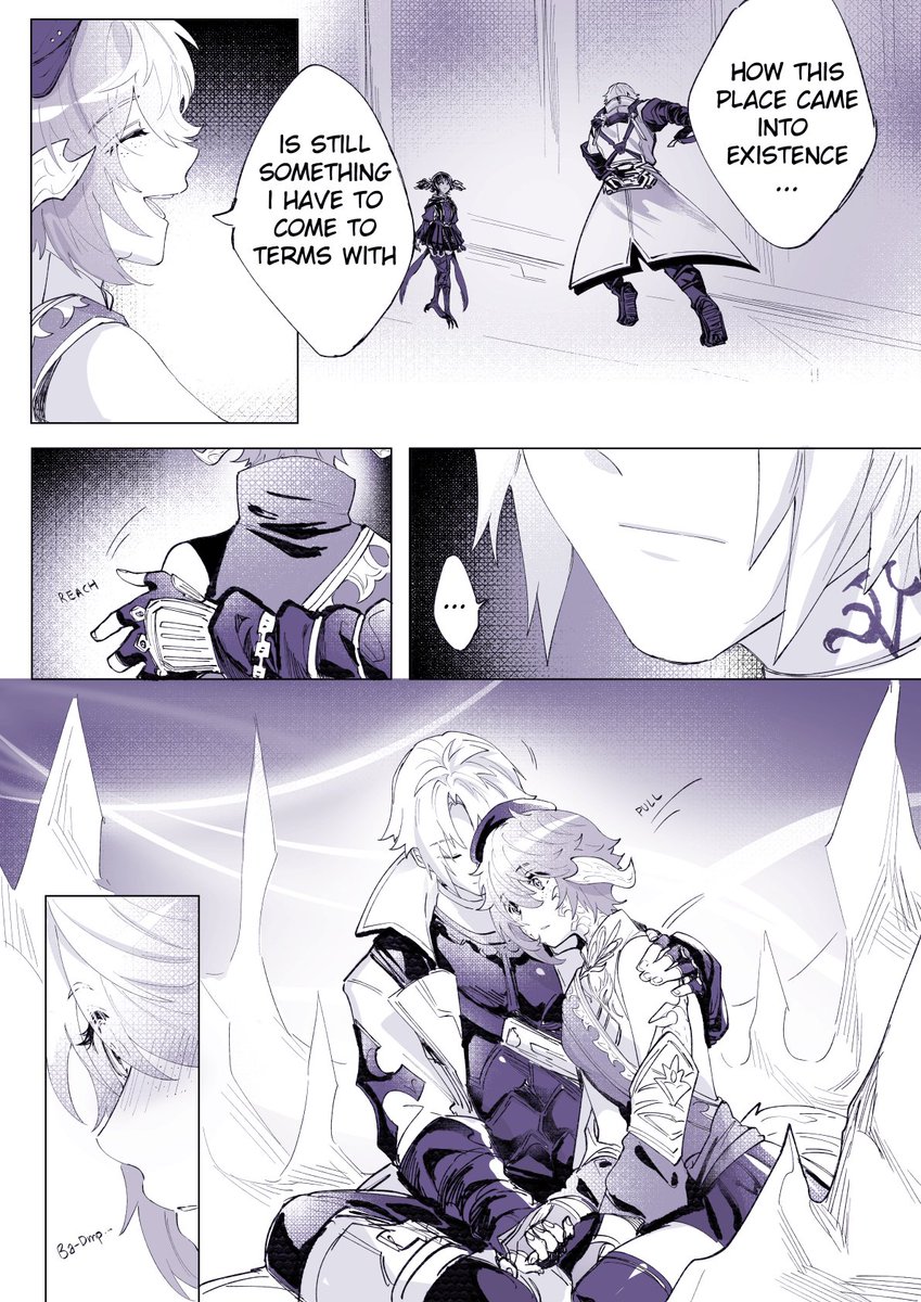 [ Wolcred / Endwalker Spoilers!!! ]

Managed to finish a short comic for Valentiones!!!! It's a lil bit messy but I wanted to draw smth for them ;w;!

Read from Right to Left! (1/2)

#FFXIV #EndwalkerSpoilers 