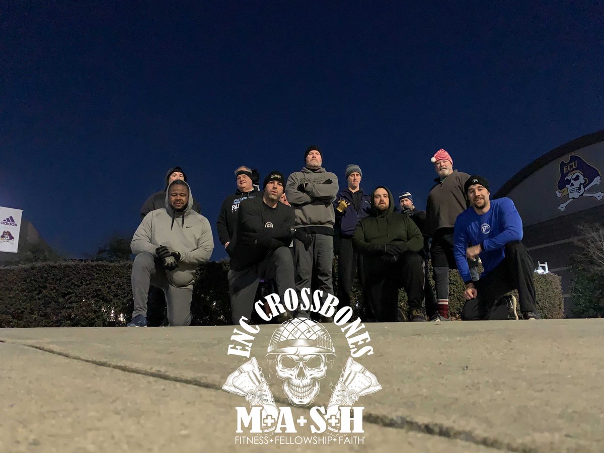 F3ENC's tweet image. 46 PAX posted because they can:

19 @ #breakdown
11 @ #mash
8 @ #thecollardpatch
8 @ #aboynamedsue

#f3counts