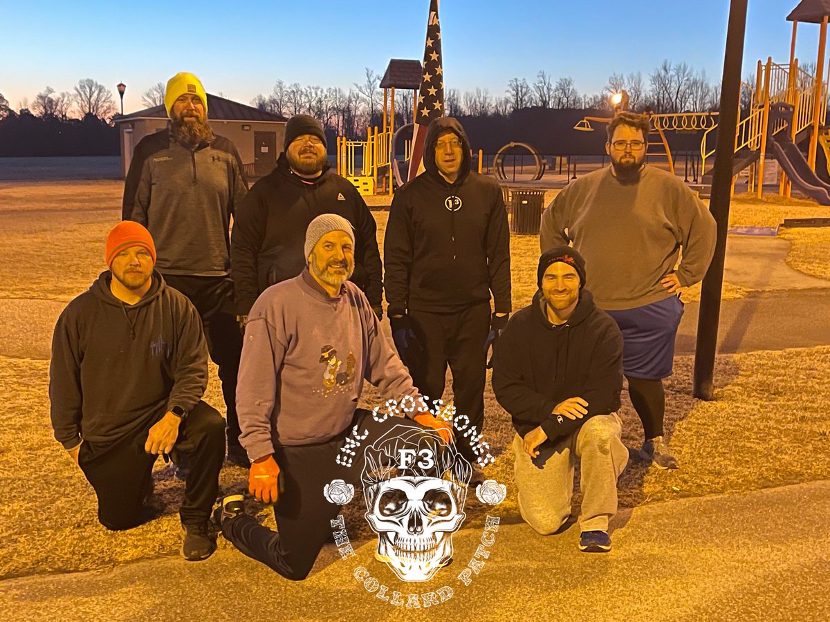 F3ENC's tweet image. 46 PAX posted because they can:

19 @ #breakdown
11 @ #mash
8 @ #thecollardpatch
8 @ #aboynamedsue

#f3counts