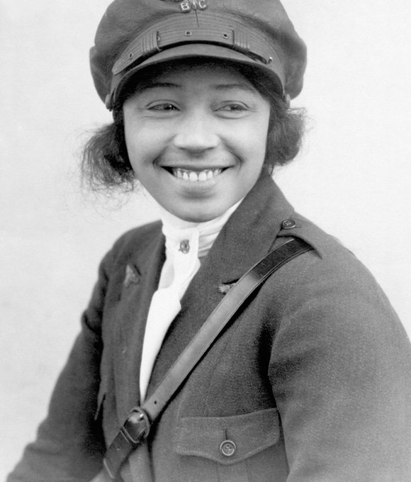 Continuing to celebrate #BlackHistoryMonth &amp; #CTEMonth2022, have you heard about Bessie Coleman, the 1st African Woman to own &amp; fly a Plane?  She was the first African American to gain a pilot license in France. #CareerGoals #AviationProPilot #CTEStrong #Power2Succeed