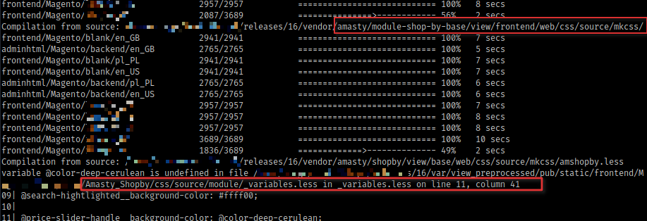 MagentoNinja's tweet photo. Hey @AmastyTeam, I do apologize to nag you here but can you please STOP making backward-incompatible changes in your modules?
Even CSS / LESS files can break the entire project, thank you for that...
This is the 3rd time in last 6 days
#magento #magento2 #php #ecommerce https://t.co/vp28jFSt7u