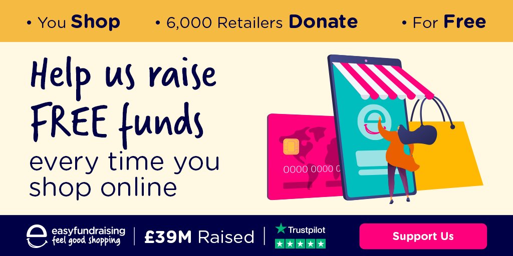 HeadwayHertfordshire (@headwayherts) on Twitter photo I’m raising FREE donations for Headway Hertfordshire by using <a href="/easyuk/">easyfundraising</a> and you could too. Over 6,000 retailers will give us a free donation when you shop online. Plus, once you’ve raised £5 in donations, <a href="/easyuk/">easyfundraising</a> will match it with an extra £5 donation.
easyfundraising.org.uk/support-a-good… I’m raising FREE donations for Headway Hertfordshire by using <a href="/easyuk/">easyfundraising</a> and you could too. Over 6,000 retailers will give us a free donation when you shop online. Plus, once you’ve raised £5 in donations, <a href="/easyuk/">easyfundraising</a> will match it with an extra £5 donation.
easyfundraising.org.uk/support-a-good…