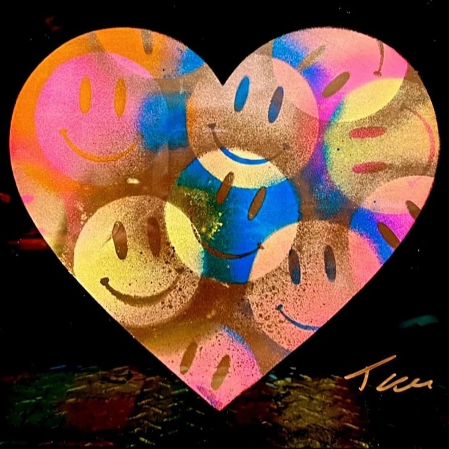 💛🖤 to our #chosenfamily 
🖼 by our friends at @theacidloungehq 
.
#valentinesday #smiley #raveculture #acidhouse #smileyart #raveart #acidhousemusic