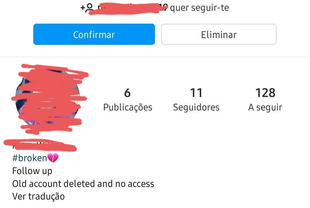 👀 POV: há 5 dias atrás mudei para perfil privado e fiz uma limpeza no insta

Dia dos namorados 💖: um homem aparentemente bonito pede para seguir

Quem será que acha que eu nasci ontem? 🤣🤣🤣