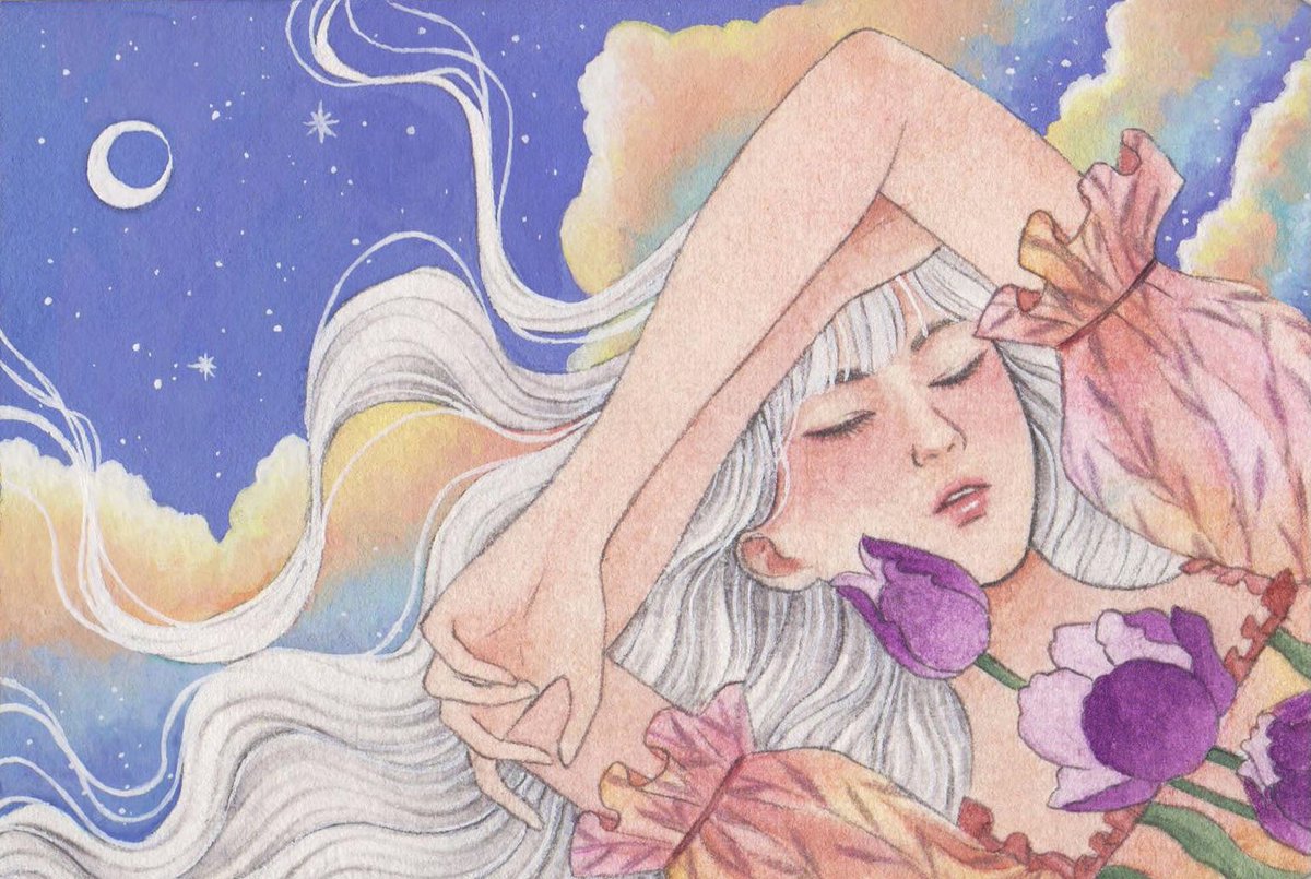 rovliene's tweet photo. 💫DREAMY DROP💫

‘Mellow Dreams’
20 ed / 1 tez

Using watercolor - gouache 

☁️ https://t.co/oJExN4CDWJ
☁️ https://t.co/ShvDbsLex8
☁️ https://t.co/zA2c8buh9n

#NFTCommunity #NFTasia #NFTcollections #WomenInNFTs 
@TeiaCommunity @objktcom @HIC_AF @NFTindonesia_ https://t.co/LEz3M95A4u