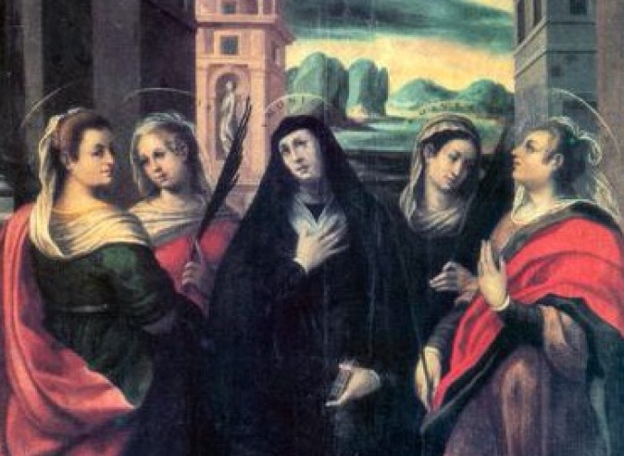 lucablanco73's tweet photo. "Il Santo del giorno prima", ieri #13febbraio si sono celebrate #SantaMaura e #SantaFosca, vissero nel III secolo, Maura era la nutrice di Fosca che la incoraggiรฒ nella sua fede ed insieme presero il battesimo, subirono entrambe il martirio, torturate e decapitate con la spada
๐ https://t.co/l7x12EsC3O