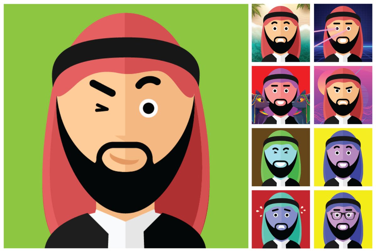 CryptoClub22's tweet photo. @BeanyNFT https://t.co/3WpLHGiM8M
https://t.co/Srq6G1HRlE
Arabian Person is a collection of 672 Arabain Guy NFTs, which are one-of-a-kind digital collectibles that reside on the Blockchain network.
There are giveaways and whitelists available.
Comment with your Metamask wallet address. https://t.co/hL6VIOTgeG