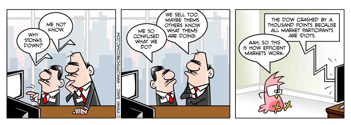 NonMeek's tweet photo. When in doubt do what others do ๐ #efficientmarkethypothesis https://t.co/sMKmIk5gmh