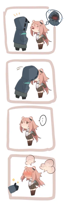 グラベルちゃんとハッピーバレンタイン❤🍫 #アークナイツ 