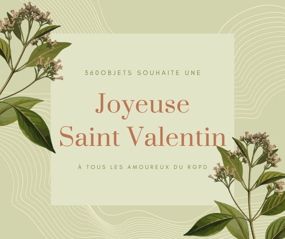 360_OBJETS's tweet photo. 360 OBJETS souhaite une très belle Saint Valentin à tous les amoureux. #RGPD #360objets https://t.co/3fPU1hq8Y2