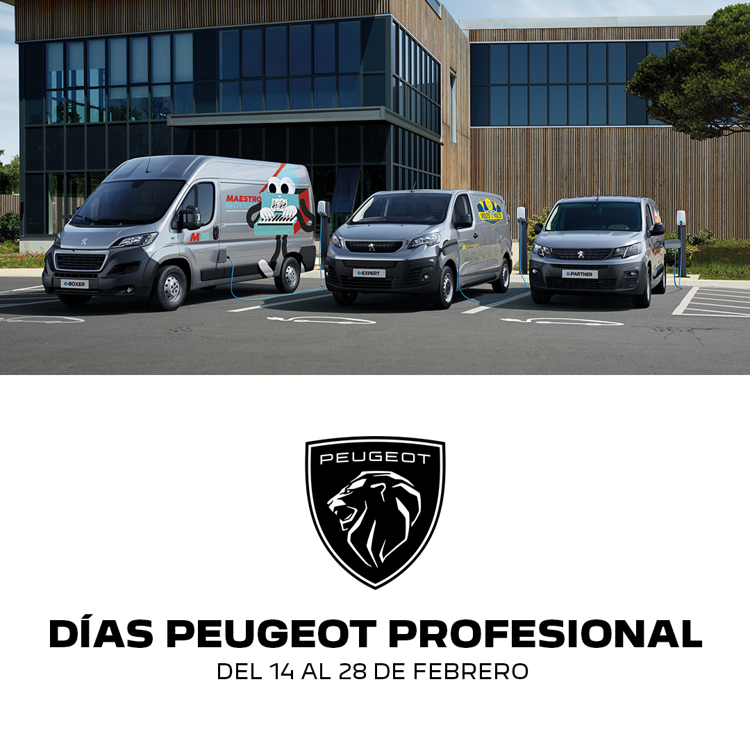 4 Días Peugeot Profesional: descubre la gama comercial