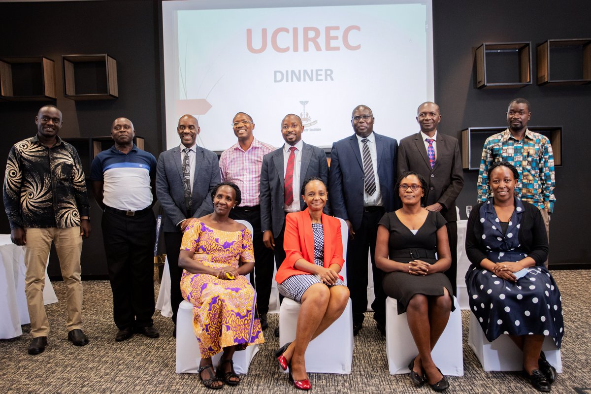 UgandaCancerIns's tweet photo. Last week, we held a dinner in honor of our outgoing & incoming Research Ethics Committee (REC) at Onomo Hotel. This is one of Africa's best REC committees.
We congratulate you upon delivering during these three years of your tenure.
#ResearchIsOurResource #CancerIsCurable https://t.co/U4AwTBZ2Ke