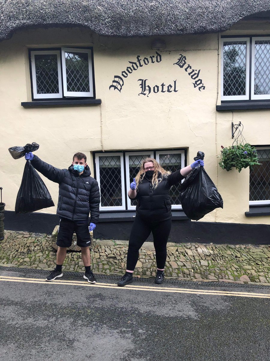 MaddieTraxton's tweet photo. A successful weekly litter pick here at Woodford Bridge Country Club. Who you ganna call… leisure centre litter pickers ✨🚮♻️ #GoGreen #KeepClean https://t.co/TSBIbkTpw3