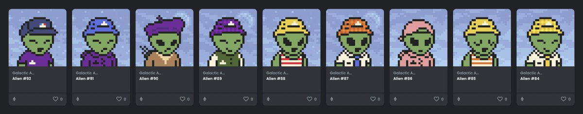 Galactic Alien Social Club tweet media