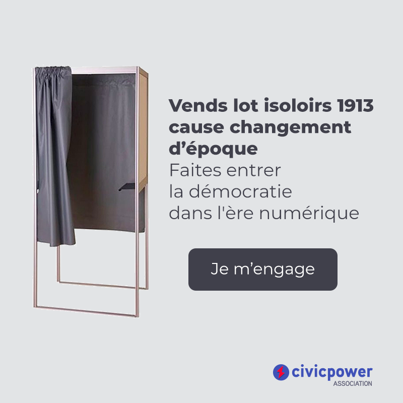 civicpowerio's tweet photo. Face à une abstention record, notamment parmi les plus jeunes, notre démocratie a une obligation de moyens.
#DémocratieNumérique #VoteEnLigne2022 #CivicTech
https://t.co/s3AR5ed4wI https://t.co/2VUa82YE2s